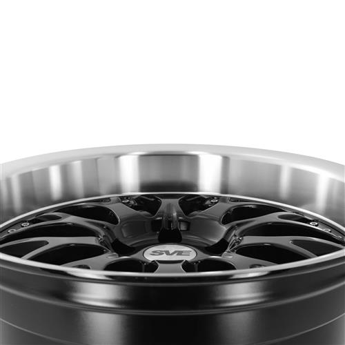 1994-04 Mustang SVE Series 3 Wheel & Sumitomo Tire Kit - 18x9/10 - Gloss Black