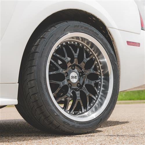 1994-04 Mustang SVE Series 3 Wheel & Sumitomo Tire Kit - 18x9/10 - Gloss Black