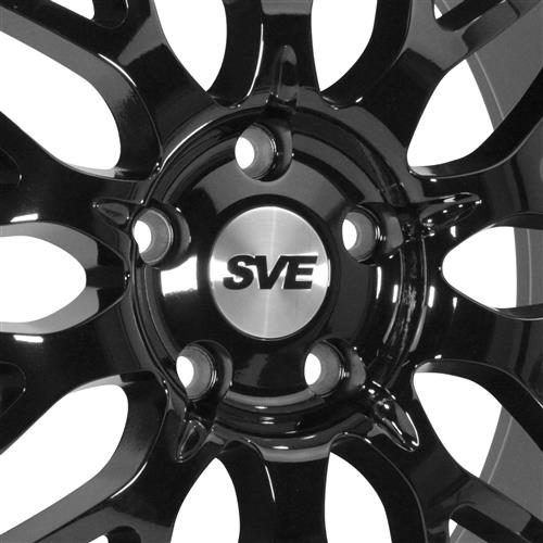 2015-23 Mustang SVE Series 3 Wheel & Nitto Tire Kit - 20x8.5/10 - Gloss Black
