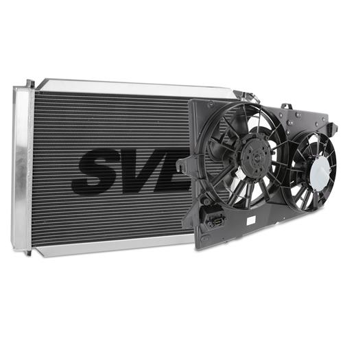 SVE Fox Body Mustang Radiator & Contour Fan Kit | 86-93 5.0