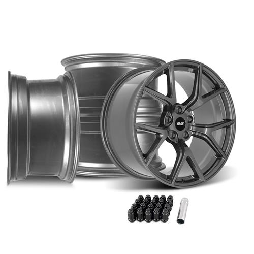 Mustang SVE SP2 Wheel Kit - 19x10 - Gloss Graphite| (05-14)