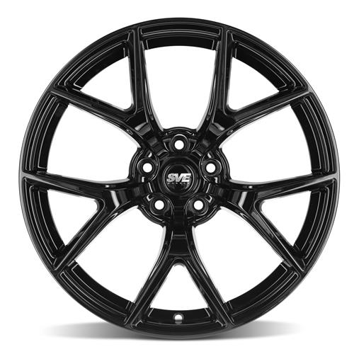 Mustang SVE SP2 Wheel & Nitto Tire Kit - 19x10/11 - Gloss Black | 2005-14