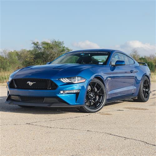 Mustang SVE SP2 Wheel & Nitto Tire Kit - 19x10/11- Gloss Black | 15-23