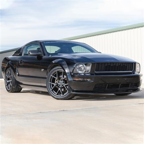 Mustang SVE SP2 Wheel & Nitto Tire Kit - 19x10/11- Gloss Graphite | 05-14
