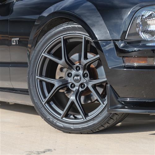 Mustang SVE SP2 Wheel & Nitto Tire Kit - 19x10/11- Gloss Graphite | 05-14