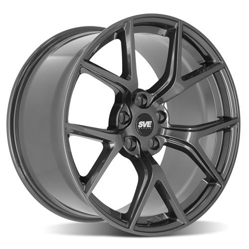 Mustang SVE SP2 Wheel & Ohtsu Tire Kit - 19x10 - Gloss Graphite | 05-14