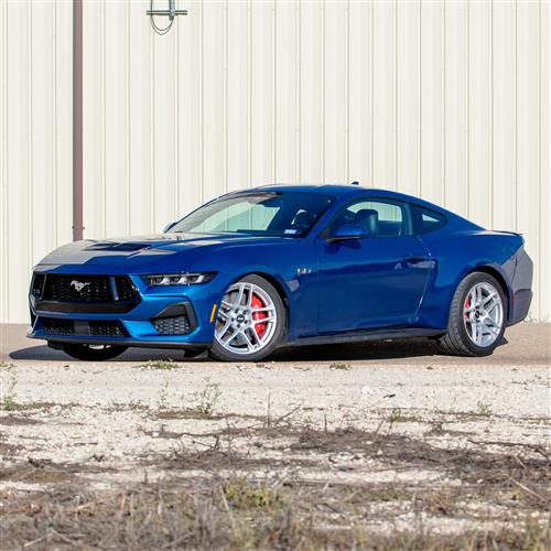 2024 Mustang SVE X500 Wheel & Firestone Tire Kit - 19x10/11 - Gloss Silver