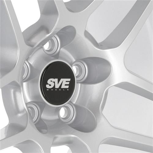 2024 Mustang SVE X500 Wheel & Firestone Tire Kit - 19x10/11 - Gloss Silver