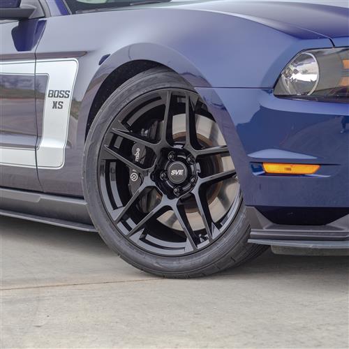 SVE Mustang X500 Wheel & Nitto NT555 G2 Tire Kit - 19x10/11 - Gloss ...