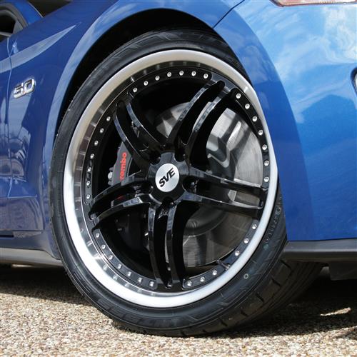 Mustang SVE Center Cap   - Brushed 