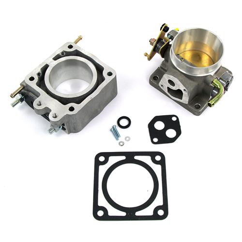 SVE Mustang 70mm Throttle Body & EGR Spacer Satin (8693) 5.0L