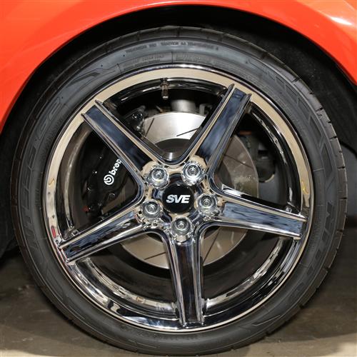 SVE Wheels Valve Stem Caps Black