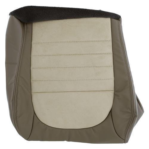 2001 Mustang TMI Cobra Seat Upholstery - Leather - Dark Parchment/Medium Parchment Convertible
