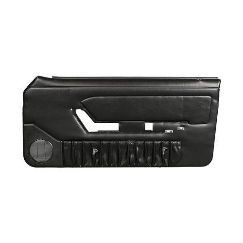 1990-1993 Mustang TMI Door Panels for Power Windows - Black