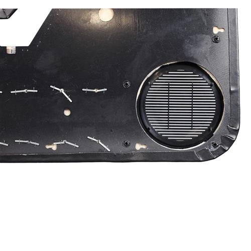 1990-1993 Mustang TMI Door Panels for Power Windows - Black - Convertible