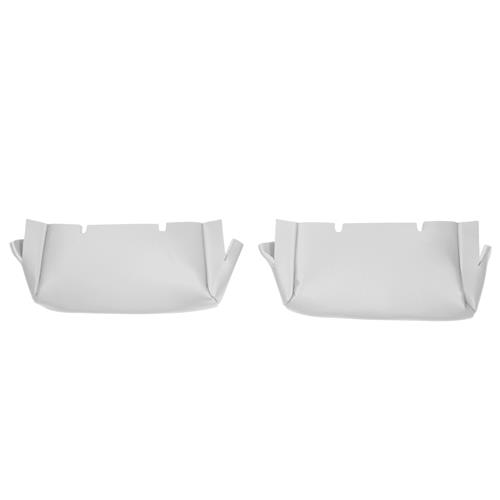 1985-86 Mustang TMI Sport Seat Vinyl Upholstery Kit  - Oxford White Convertible