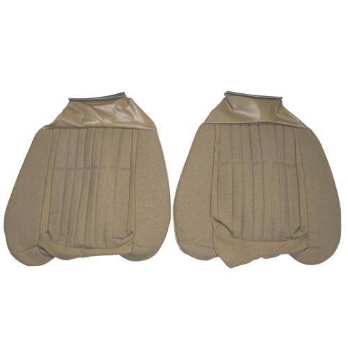 1987-89 Mustang Acme Sport Seat Cloth Upholstery Kit  - Sand Beige Hatchback