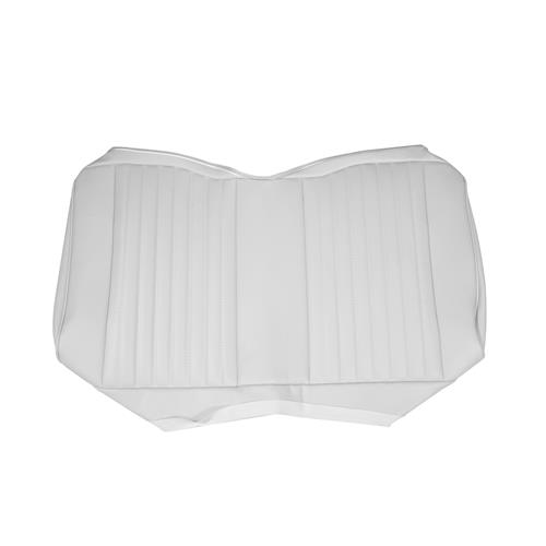 TMI Mustang Sport Seat Upholstery - Leather - Oxford White (92-93 ...