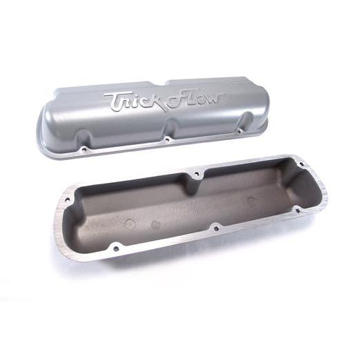 1993-1995 F-150 SVT Lightning Trick Flow Short Valve Covers - Silver