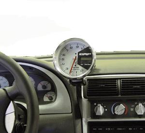 1994-04 Mustang UPR Tachometer Mounting Bracket Black