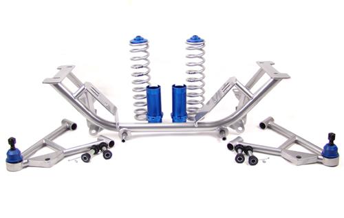 1994-2004 Mustang UPR Chrome Moly K-Member & Coil Over Kit w/ 14" 175lb Springs - Pushrod | 2005-95K