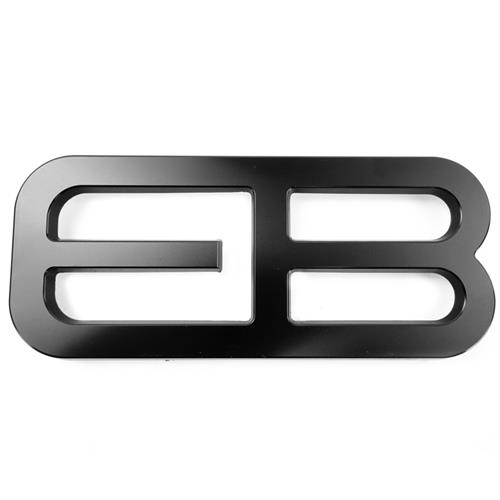 2015-22 Mustang UPR Ecoboost Billet Decklid EB Emblem Black