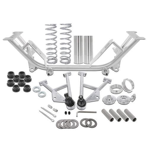 1979-1993 Mustang UPR Mild Steel K-Member & Coil Over Kit w/ 12" 200lb Springs - Pushrod