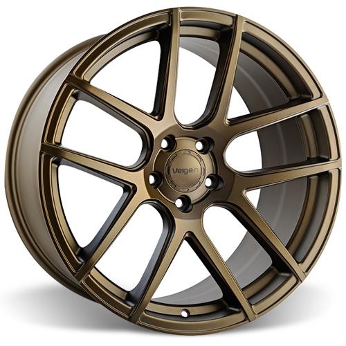 Bronze wheels in a 17x8