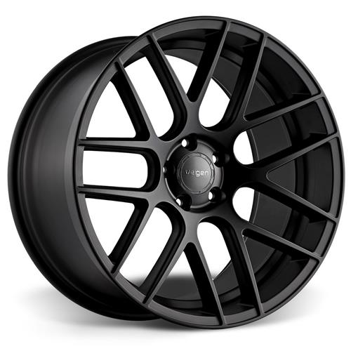 Velgen Mustang VMB7 20x9/10.5 Wheel Kit - Satin Black (05-14)