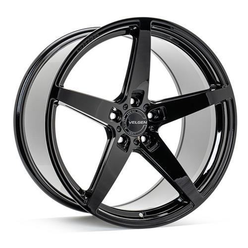 Velgen Mustang Classic5 V2 Wheel & MT Tire Kit - 20x10/11 - Gloss Black ...