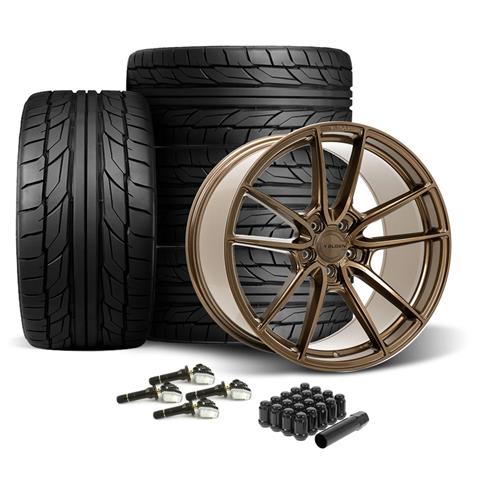 Velgen Mustang VF5 Wheel & Nitto Tire Kit - 20x10/11 - Gloss