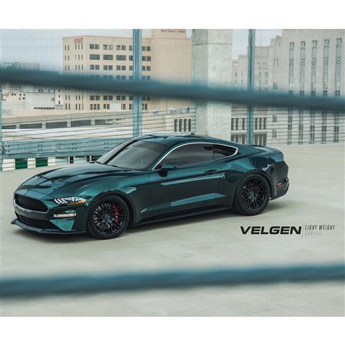 2015-2021 Mustang Velgen VF9 Wheel Kit - 20x10/11 - Satin Black