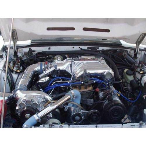 1986-93 Mustang Vortech V-3 SI Non-Intercooled H.O. Complete Supercharger System - Polished