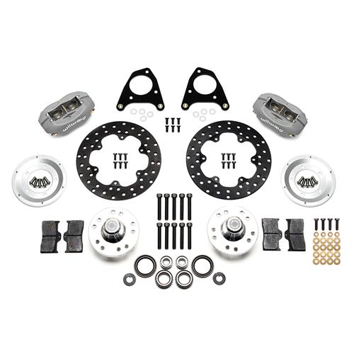 1987-93 Mustang Wilwood Forged Dynalite Front Drag Kit