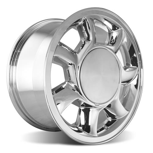 Mustang 5 Lug 93 Cobra Wheel Kit 17x8.5 Chrome (7993)