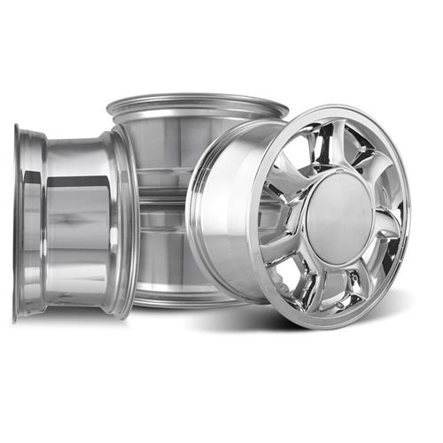 Mustang 5 Lug 93 Cobra Wheel Kit 17x8.5 Chrome (7993)