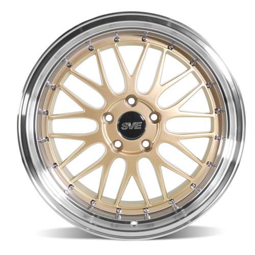 SVE Mustang Series 1 Wheel Kit 18x9/10 Liquid Gold (9404)