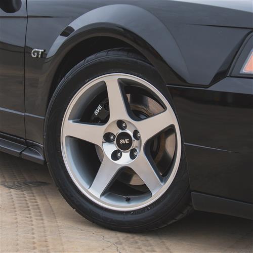 1994-04 Mustang SVE 03 Cobra Wheel Kit - 17x9/10.5  - Machined - Deep Dish