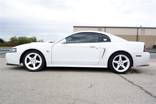 Sve Mustang Saleen Style Wheel Kit 18x9 10 White 94 04