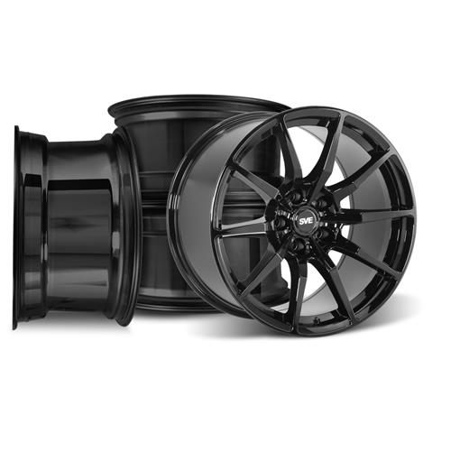 1994-04 Mustang SVE S350 Wheel Kit - 18x9/10  - Gloss Black