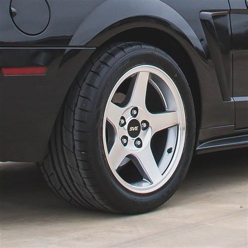 1994-04 Mustang SVE 03 Cobra Wheel Kit - 17x9 - Machined