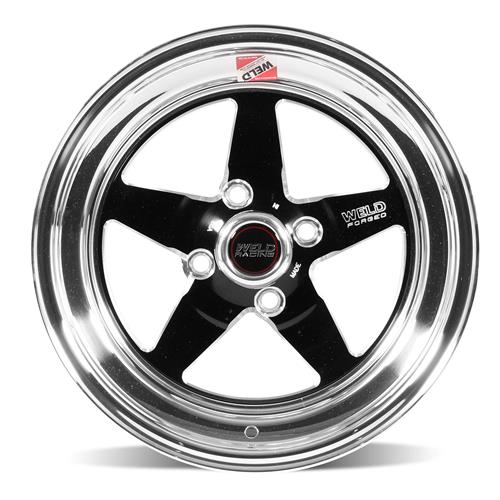 Weld Mustang RTS Wheel Kit 15x4/15x8 Black (7993)