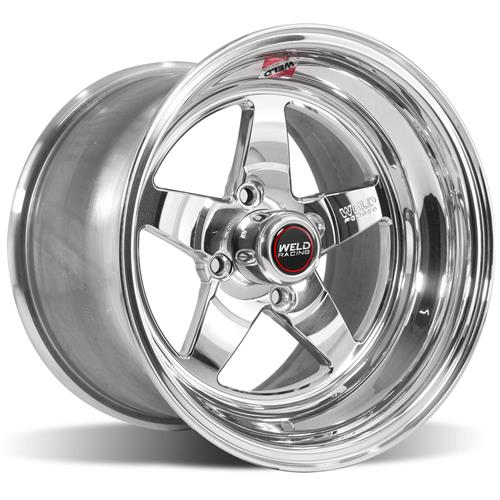 Weld Mustang RTS Wheel Kit 15x4/15x10 Polished (7993)