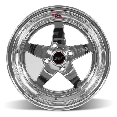 Weld Mustang RT-S Wheel Kit - 15x4/15x10 Polished (79-93)