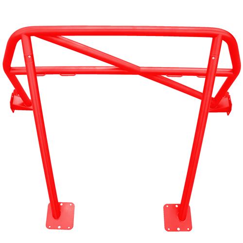 Watson Racing Mustang 4 Point Bolt-In Roll Bar - Red (15-23) Coupe