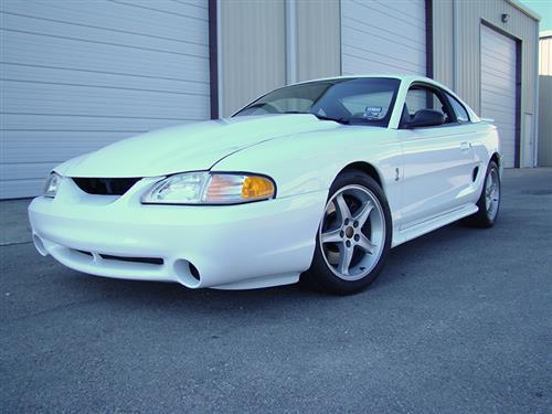 1994-04 Mustang SVE 95 Cobra R Wheel & M/T Tire Kit  - 17x9/10.5 - Silver