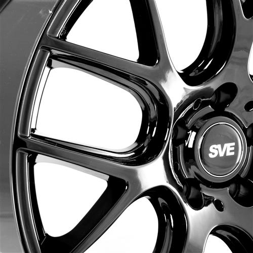 2015-23 Mustang SVE Drift Wheel & Nitto NT555 G2 Tire Kit  - 19x9.5 - Gloss Black