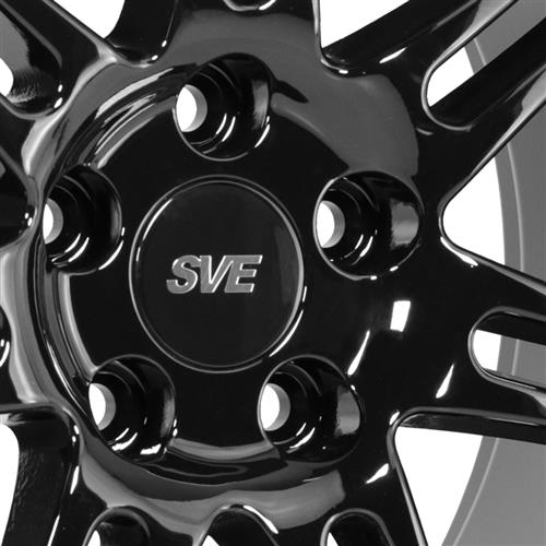 1994-04 Mustang SVE Anniversary Wheel & Nitto Tire Kit - 17x9/10 - Gloss Black