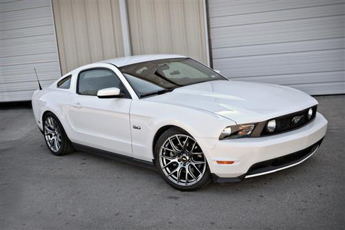 Sve Mustang Drift Wheel Tire Kit 18x9 10 Dark Stainless 05 14