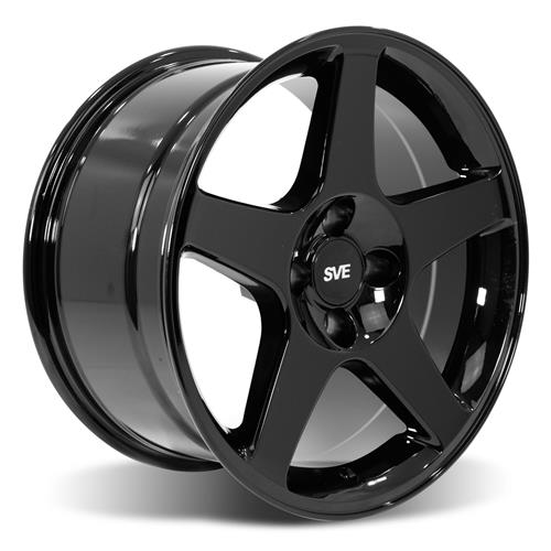 Mustang 03 Cobra Wheel & Tire Kit - 17x9 Black (79-93) Sumitomo ZII